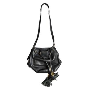 See by Chloe Vicki Black Bucket Bag